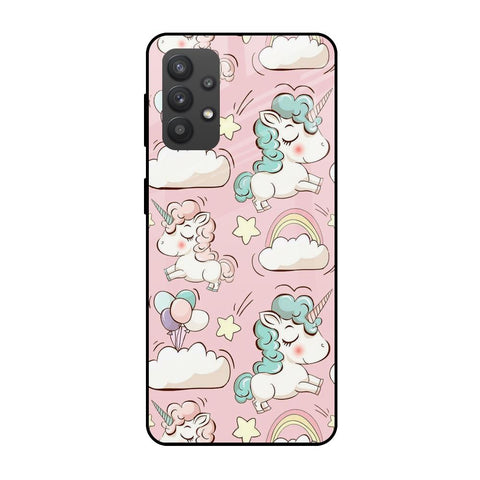 Balloon Unicorn Glossy case for Samsung Galaxy M32 5G