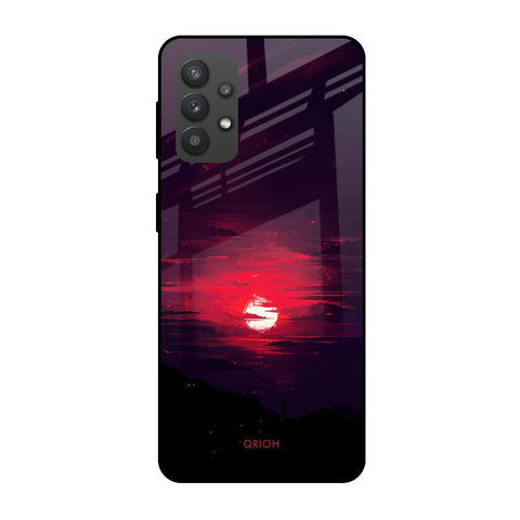 Morning Red Sky Glossy Case For Samsung Galaxy M32 5G