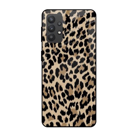 Leopard Seamless Glossy Case For Samsung Galaxy M32 5G