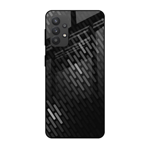 Dark Abstract Pattern Glossy Case For Samsung Galaxy M32 5G