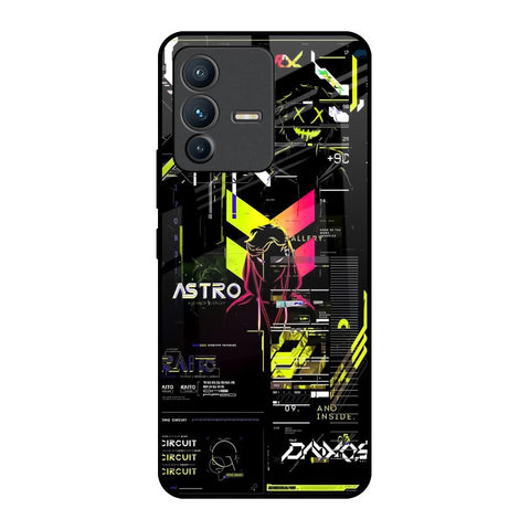 Astro Glitch Glossy Case for Vivo V23 Pro 5G