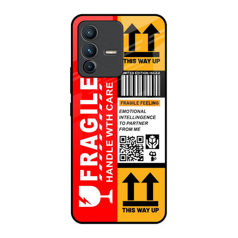 Handle With Care Glossy Case for Vivo V23 Pro 5G