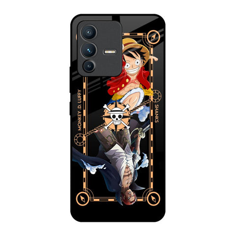 Shanks & Luffy Glossy Case for Vivo V23 Pro 5G