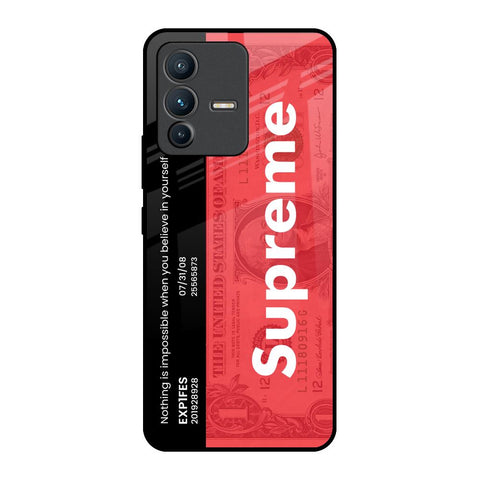 Supreme Ticket Glossy Case for Vivo V23 Pro 5G