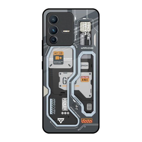 Retro Futuristic Glossy Case for Vivo V23 Pro 5G