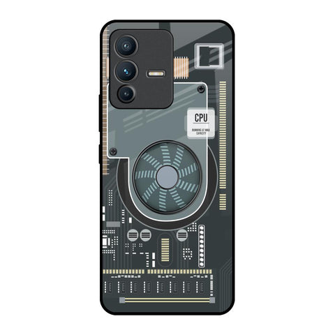 Motherboard Circuit Glossy Case for Vivo V23 Pro 5G