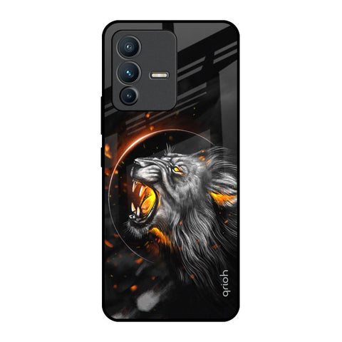 Aggressive Lion Glossy Case for Vivo V23 Pro 5G