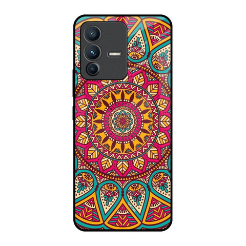 Elegant Mandala Glossy Case for Vivo V23 Pro 5G