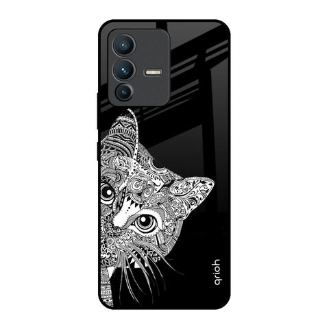 Kitten Mandala Glossy Case for Vivo V23 Pro 5G
