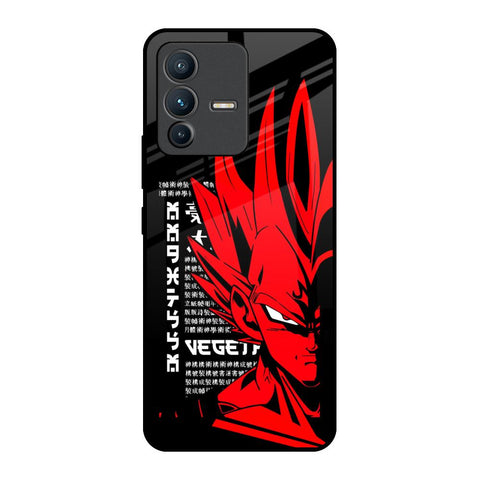 Red Vegeta Glossy Case for Vivo V23 Pro 5G