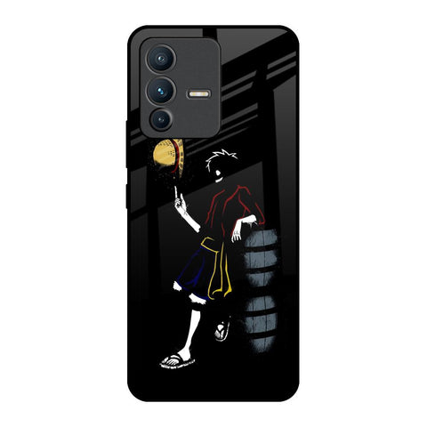 Luffy Line Art Glossy Case for Vivo V23 Pro 5G
