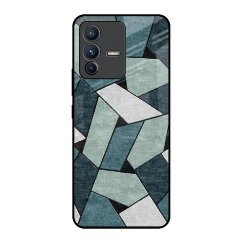 Abstact Tiles Glossy Case for Vivo V23 Pro 5G