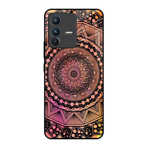 Floral Mandala Glossy Case for Vivo V23 Pro 5G