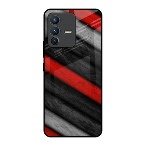 Soft Wooden Texture Glossy Case for Vivo V23 Pro 5G