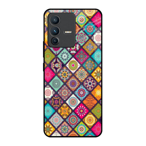 Multicolor Mandala Glossy Case for Vivo V23 Pro 5G