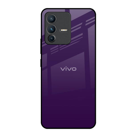 Dark Purple Glossy Case for Vivo V23 Pro 5G