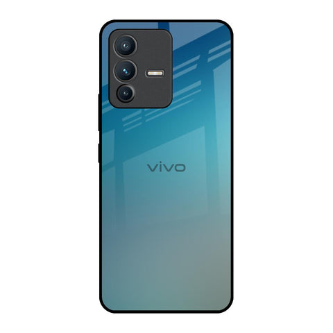 Sea Theme Gradient Glossy Case for Vivo V23 Pro 5G