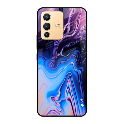 Psychic Texture Glossy Case for Vivo V23 Pro 5G