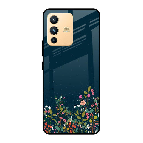 Small Garden Glossy Case For Vivo V23 Pro 5G
