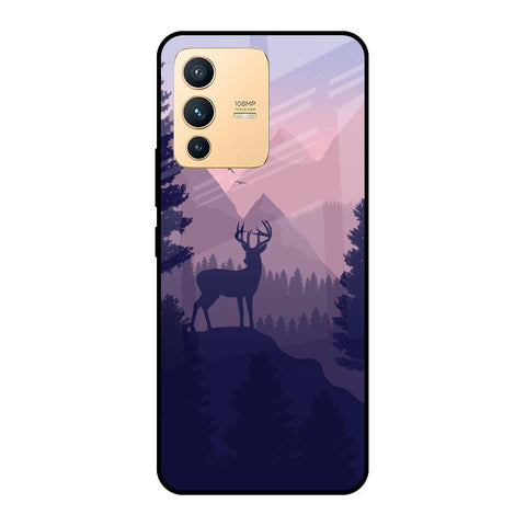Deer In Night Glossy Case For Vivo V23 Pro 5G