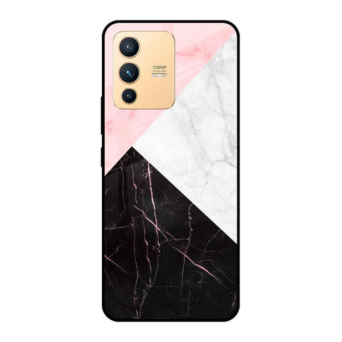 Marble Collage Art Glossy Case For Vivo V23 Pro 5G