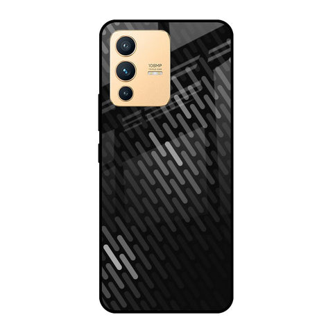 Dark Abstract Pattern Glossy Case For Vivo V23 Pro 5G