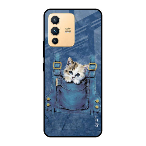 Kitty In Pocket Glossy Case For Vivo V23 Pro 5G
