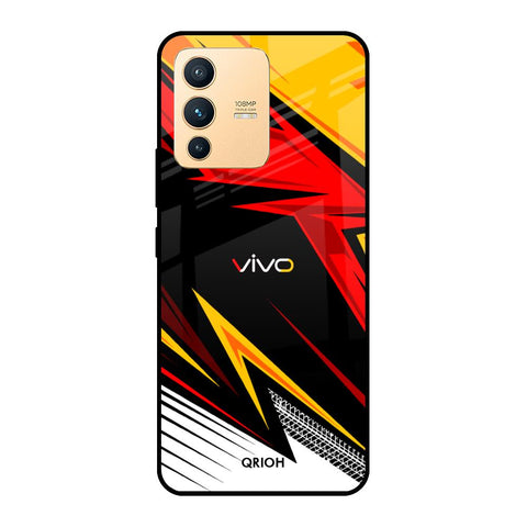 Race Jersey Pattern Glossy Case For Vivo V23 Pro 5G