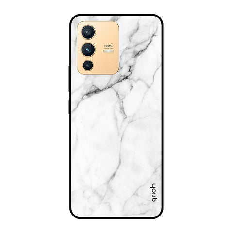 Modern White Marble Glossy case for Vivo V23 Pro 5G