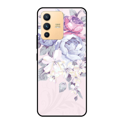 Elegant Floral Glossy case for Vivo V23 Pro 5G
