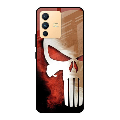 Red Skull Glossy Case for Vivo V23 Pro 5G
