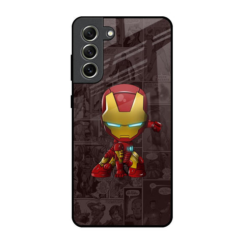 Angry Baby Super Hero Glossy Case for Samsung Galaxy S21 FE 5G