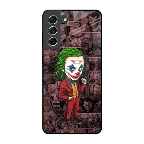 Joker Cartoon Glossy Case for Samsung Galaxy S21 FE 5G