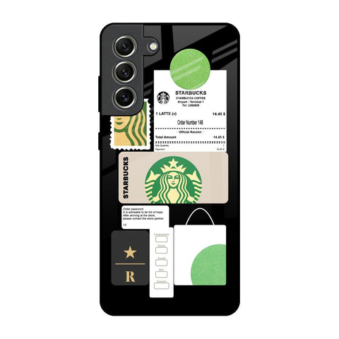 Coffee Latte Glossy Case for Samsung Galaxy S21 FE 5G