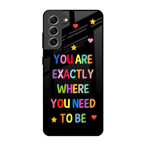 Magical Words Glossy Case for Samsung Galaxy S21 FE 5G
