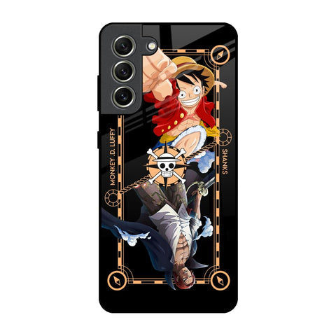 Shanks & Luffy Glossy Case for Samsung Galaxy S21 FE 5G