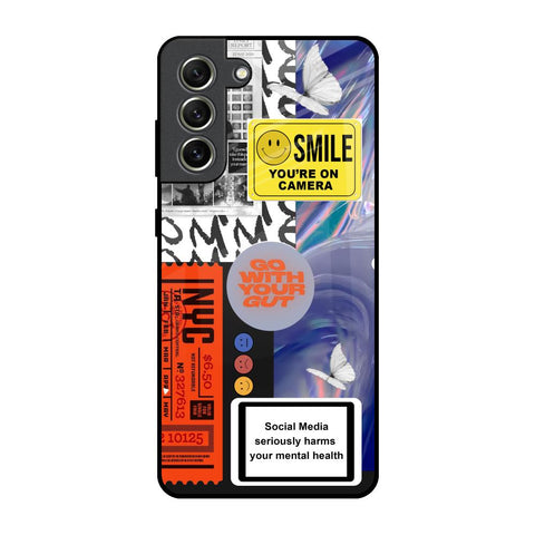 Smile for Camera Glossy Case for Samsung Galaxy S21 FE 5G