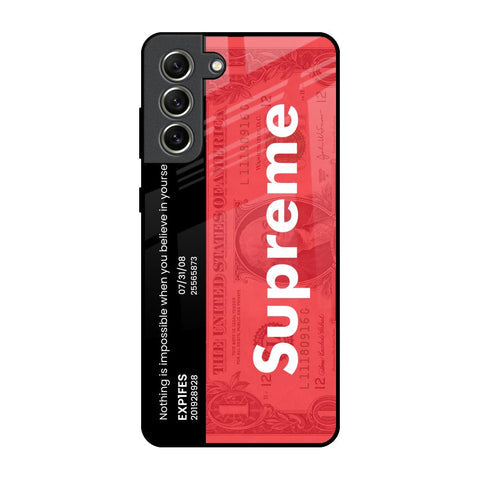 Supreme Ticket Glossy Case for Samsung Galaxy S21 FE 5G