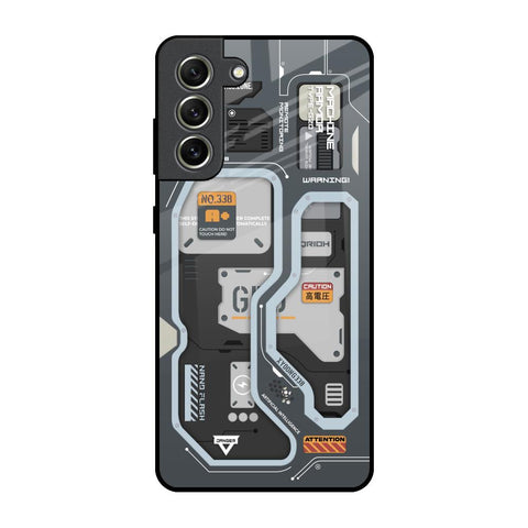 Retro Futuristic Glossy Case for Samsung Galaxy S21 FE 5G
