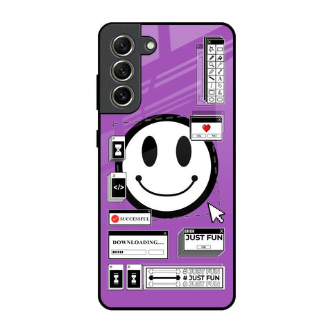 Code with Smile Glossy Case for Samsung Galaxy S21 FE 5G