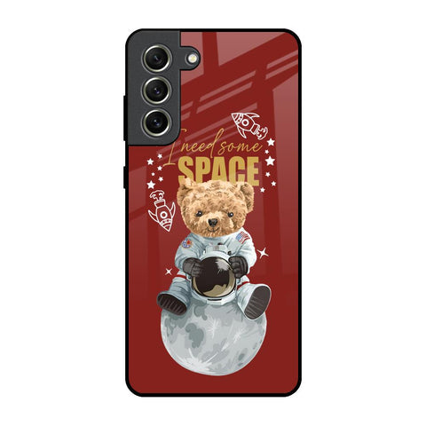 Astronaut Bear Glossy Case for Samsung Galaxy S21 FE 5G