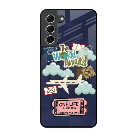 Tour The World Glossy Case For Samsung Galaxy S21 FE 5G