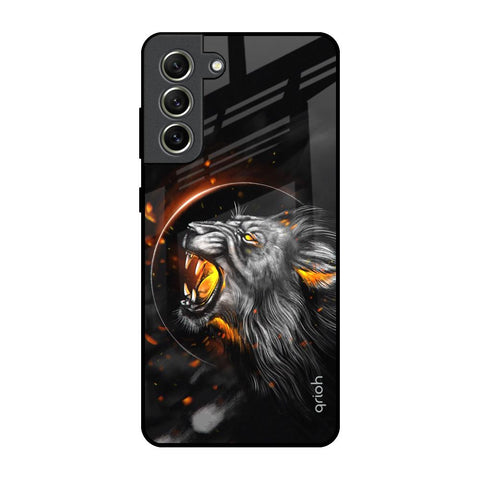Aggressive Lion Glossy Case for Samsung Galaxy S21 FE 5G