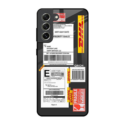 Cool Barcode Label Glossy Case For Samsung Galaxy S21 FE 5G
