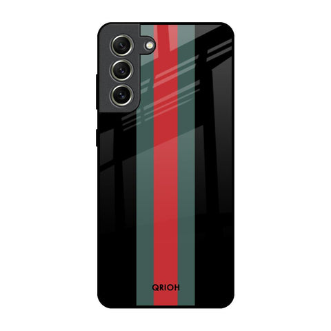 Vertical Stripes Glossy Case for Samsung Galaxy S21 FE 5G