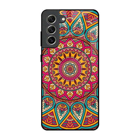 Elegant Mandala Glossy Case for Samsung Galaxy S21 FE 5G