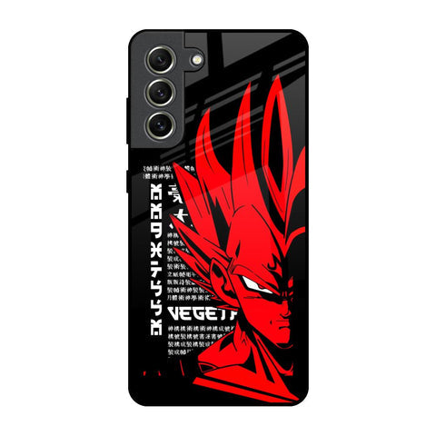 Red Vegeta Glossy Case for Samsung Galaxy S21 FE 5G