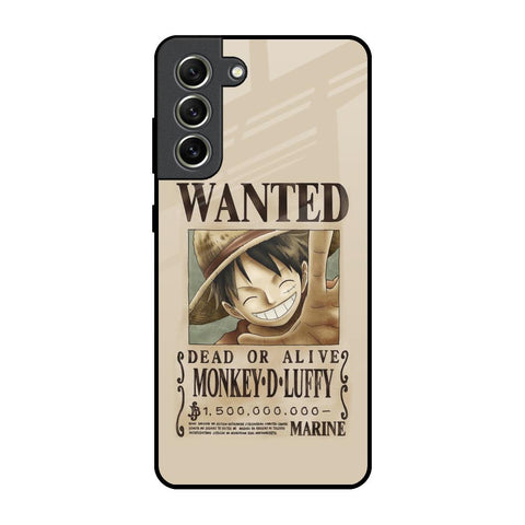 Luffy Wanted Glossy Case for Samsung Galaxy S21 FE 5G