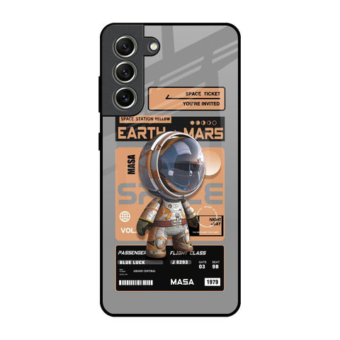 Space Ticket Glossy Case for Samsung Galaxy S21 FE 5G