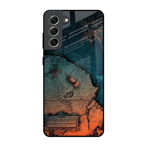 Geographical Map Glossy Case for Samsung Galaxy S21 FE 5G